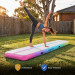 Powertrain 3m x 1m Inflatable Air Track 20cm Thick Gymnastics Exercise Tumbling Mat in Rainbow with Electric Pump Image 9 thumbnail