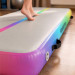 Powertrain 3m x 1m Inflatable Air Track 20cm Thick Gymnastics Exercise Tumbling Mat in Rainbow with Electric Pump Image 13 thumbnail