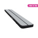 Powertrain 4m x 1m Air Track Inflatable Gymnastics Mat - Grey Black Image 3 thumbnail