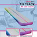 Air Track 4m x 1m x 20cm Inflatable Tumbling Gymnastics Mat - Rainbow Image 3 thumbnail