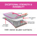Air Track 4m x 1m x 20cm Inflatable Tumbling Gymnastics Mat - Rainbow Image 5 thumbnail