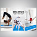 Powertrain 4m x 2m Air Track Gymnastics Mat Tumbling Exercise - Blue White Image 7 thumbnail