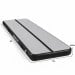 Air Track Powertrain 4m x 2m Gymnastics Mat Tumbling Exercise - Grey Black Image 3 thumbnail