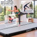 Air Track Powertrain 4m x 2m Gymnastics Mat Tumbling Exercise - Grey Black Image 7 thumbnail