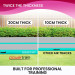 Powertrain 4m x 2m Airtrack Tumbling Mat Gymnastics Exercise Air Track with Pump Image 7 thumbnail