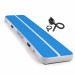 Powertrain 5m x 1m Inflatable Air Track 20cm Thick Gymnastics Exercise Tumbling Mat in Blue White with Electric Pump Image 2 thumbnail