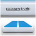 Air Track Powertrain 5m x 1m Inflatable Tumbling Gymnastics Mat - Blue White Image 5 thumbnail