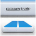 Powertrain 5m x 1m Inflatable Air Track 20cm Thick Gymnastics Exercise Tumbling Mat in Blue White with Electric Pump Image 5 thumbnail