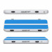 Powertrain 5m x 1m Inflatable Air Track 20cm Thick Gymnastics Exercise Tumbling Mat in Blue White with Electric Pump Image 16 thumbnail