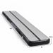Powertrain 5m x 1m Inflatable Air Track 20cm Thick Gymnastics Exercise Tumbling Mat in Grey Black with Electric Pump Image 3 thumbnail