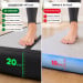 Powertrain 5m x 1m Inflatable Air Track 20cm Thick Gymnastics Exercise Tumbling Mat in Grey Black with Electric Pump Image 10 thumbnail