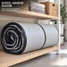 Powertrain 5m x 1m Inflatable Air Track 20cm Thick Gymnastics Exercise Tumbling Mat in Grey Black with Electric Pump Image 11 thumbnail