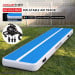 Air Track Powertrain 6m x 1m Inflatable Tumbling Gymnastics Mat - Blue White thumbnail