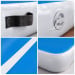 Air Track Powertrain 6m x 1m Inflatable Tumbling Gymnastics Mat - Blue White Image 4 thumbnail