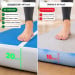 Air Track Powertrain 6m x 1m Inflatable Tumbling Gymnastics Mat - Blue White Image 10 thumbnail