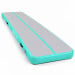 Air Track Powertrain 6m x 2m Gymnastics Mat Tumbling Exercise - Grey Green Image 2 thumbnail
