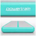 Air Track Powertrain 6m x 2m Gymnastics Mat Tumbling Exercise - Grey Green Image 5 thumbnail
