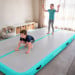 Air Track Powertrain 6m x 2m Gymnastics Mat Tumbling Exercise - Grey Green Image 12 thumbnail