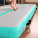 Air Track Powertrain 6m x 2m Gymnastics Mat Tumbling Exercise - Grey Green Image 13 thumbnail