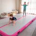 Air Track Powertrain 6m x 2m Gymnastics Mat Tumbling Exercise - Grey Pink Image 12 thumbnail