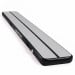Air Track Powertrain 7m x 1m Inflatable Tumbling Mat Gymnastics - Grey Black Image 2 thumbnail