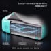 Air Track Powertrain 7m x 1m Inflatable Gymnastics Mat Tumbling - Grey Green Image 6 thumbnail