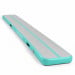 Air Track Powertrain 8m x 1m  Inflatable Gymnastics Mat Tumbling - Grey Green Image 2 thumbnail
