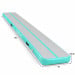 Air Track Powertrain 8m x 1m  Inflatable Gymnastics Mat Tumbling - Grey Green Image 3 thumbnail