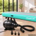 Air Track Powertrain 8m x 1m  Inflatable Gymnastics Mat Tumbling - Grey Green Image 15 thumbnail
