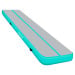 Air Track Powertrain 8m x 1m  Inflatable Gymnastics Mat Tumbling - Grey Green thumbnail