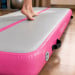 Air Track Powertrain 8m x 1m Inflatable Gymnastics Mat Tumbling - Grey Pink Image 13 thumbnail
