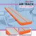 3m x 1m x 20cm Air Track Inflatable Tumbling Mat Gymnastics - Orange Image 2 thumbnail