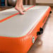 Powertrain 3m x 1m Inflatable Air Track 20cm Thick Gymnastics Exercise Tumbling Mat in Grey Orange with Electric Pump Image 13 thumbnail