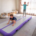 Powertrain 3m x 1m Inflatable Air Track 20cm Thick Gymnastics Exercise Tumbling Mat in Grey Purple with Electric Pump Image 12 thumbnail