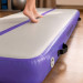 Powertrain 3m x 1m Inflatable Air Track 20cm Thick Gymnastics Exercise Tumbling Mat in Grey Purple with Electric Pump Image 13 thumbnail