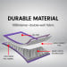 3m x 1m x 20cm Air Track Inflatable Tumbling Mat Gymnastics - Purple Grey Image 4 thumbnail