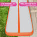 4m x 1m x 20cm Air Track Inflatable Gymnastics Tumbling Mat - Orange Image 10 thumbnail