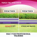 4m x 1m x 20cm Air Track Inflatable Tumbling Mat Gymnastics - Purple Grey Image 7 thumbnail