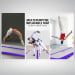 4m x 1m x 20cm Air Track Inflatable Tumbling Mat Gymnastics - Purple Grey Image 7 thumbnail