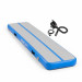 Powertrain 3m x 1m Inflatable Air Track 20cm Thick Gymnastics Exercise Tumbling Mat in Blue with Electric Pump Image 2 thumbnail