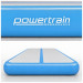 Powertrain 3m x 1m Inflatable Air Track 20cm Thick Gymnastics Exercise Tumbling Mat in Blue with Electric Pump Image 5 thumbnail