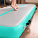 Powertrain 3m x 1m Inflatable Air Track 20cm Thick Gymnastics Exercise Tumbling Mat in Green with Electric Pump Image 13 thumbnail