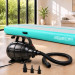 Powertrain 3m x 1m Inflatable Air Track 20cm Thick Gymnastics Exercise Tumbling Mat in Green with Electric Pump Image 15 thumbnail