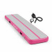 Powertrain 3m x 1m Inflatable Air Track 20cm Thick Gymnastics Exercise Tumbling Mat in Pink with Electric Pump Image 2 thumbnail