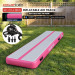Powertrain 3m x 1m Inflatable Air Track 20cm Thick Gymnastics Exercise Tumbling Mat in Pink with Electric Pump thumbnail