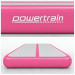 Powertrain 3m x 1m Inflatable Air Track 20cm Thick Gymnastics Exercise Tumbling Mat in Pink with Electric Pump Image 5 thumbnail