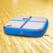 Air Track Block 1m Square Inflatable Gymnastics Tumbling Mat with Pump - Blue Image 6 thumbnail