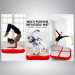 1m Air Track Block Tumbling Mat Gymnastics Exercise - Red Image 8 thumbnail