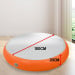 Powertrain 20cm Thick 1m Airtrack Spot Round Inflatable Gymnastics Tumbling Mat Air Track with Pump - Orange Image 7 thumbnail