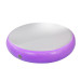 1m Air Spot Round Inflatable Gymnastics Tumbling Mat with Pump - Purple thumbnail